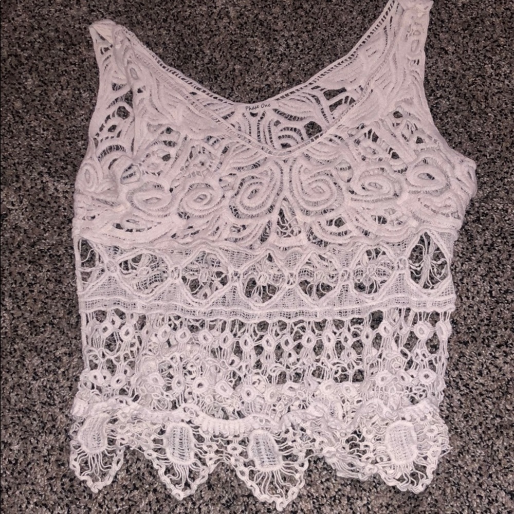 Phase one see through small top